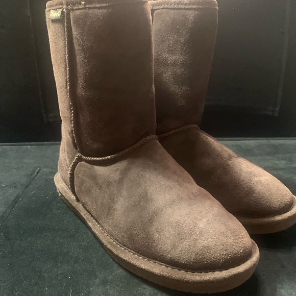BearPaw Shoes - BearPaw Classic Mid-Calf Suede Ankle Boots in Brown